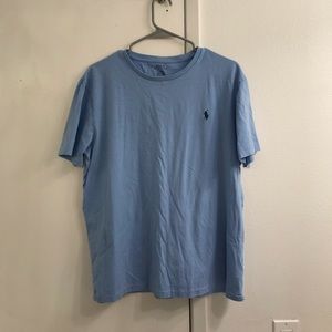 Large Columbian Blue Polo Ralph Lauren T-Shirt
